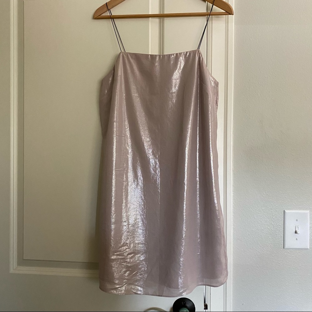 Topshop Shimmery Dress